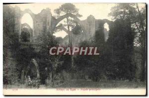 Postcard Abbey Du Lys Main Facade