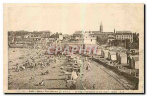 Old Postcard Saint Quay Portrieux C N The charming and flirtatious Beach Casino