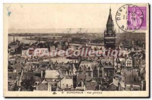 Old Postcard Dunkirk Vue Generale