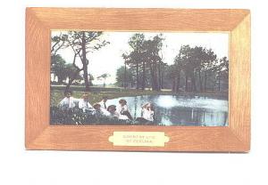 Art Series Faux Wood Frame Design, Zerlina, Country Life