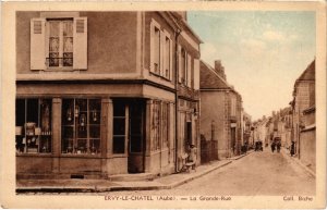 CPA ERVY-le-CHATEL - La Grande rue (71323)