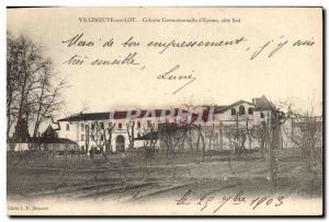 Postcard Old Prison Colony Villeneuve sur Lot correctiionnelle d & # 39Eysses...
