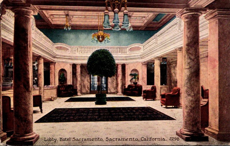 California Sacramento Hotel Sacramento The Lobby