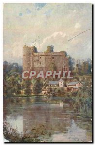 Old Postcard Bords de Loire Ruins Clisson