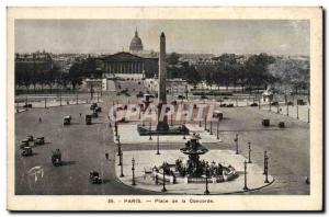 Paris - 8 - Concorde Square - Guy - Old Postcard