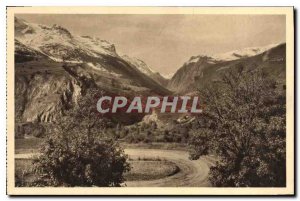 Old Postcard The Alps Haute Vallee Romanche closed by an amphitheater of glac...