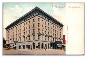 The Oliver Hotel South Bend Indiana IN 1909 DB Postcard R22