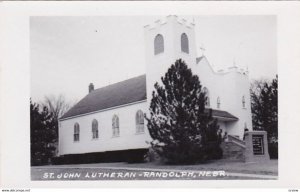 RP: RANDOLPH, Nebraska, 1950-70s; St. John Lutheran