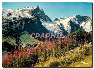 Modern Postcard Our Beautiful Alps Meije