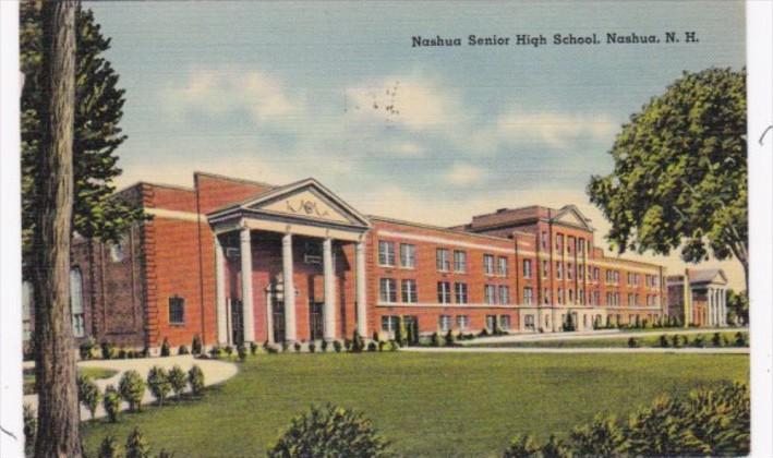 New Hampshire Nashua Senior High School 1945