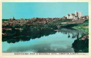 Canada Saskatchewan River & Macdonald Hotel Edmonton Alberta 05.05