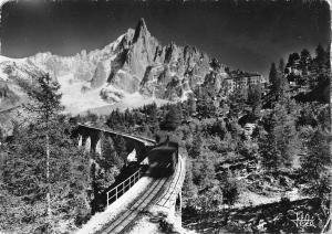 Br44969 Chemin de Fer train Railway Chamonix Cremaillere