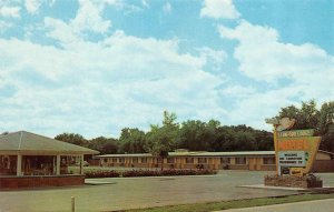 NORTH PLATTE, Nebraska NE   STANFORD LODGE MOTEL  Vintage  ROADSIDE Postcard