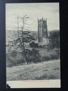Dorset BEAMINSTER St Mary's Church Tower - Old RP Postcard