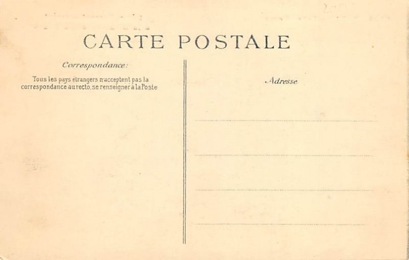 Statue, Sculpture Post Card Notre-Dame Statue Paris Unused