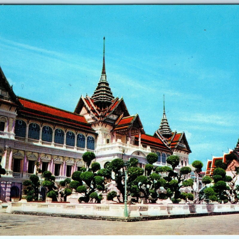 c1970s Bangkok, Thailand Chakri Grand Palace Chrome Photo Phorn Thip A145