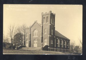 RPPC LINCOLN MISSOURI ZION LUTHERAN CHURCH VINTAGE REAL PHOTO POSTCARD