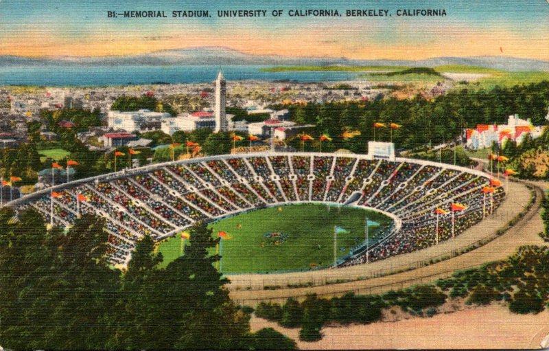 Memorial Stadium University Of California Berkeley California 1951