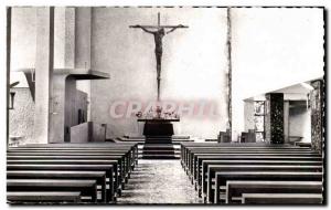 St. John the Baptist Breteuil Modern Postcard View of Nave & # 39ensemble and...