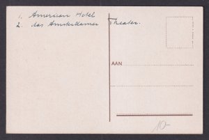 Vintage Postcard Netherlands Amsterdam Leidscheplein