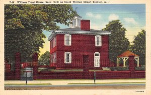 William Trent House On South Warren Street - Trenton, New Jersey NJ