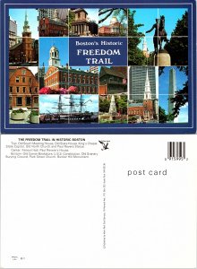 Freedom Trail in Historic Boston, Massachusetts