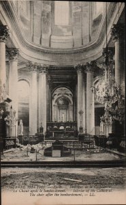 Guerre 1914-1916. - Arras. - Interior de la Cathedrale    PC