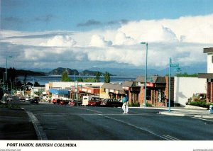 Canada Vancouver Island Port Hardy Street Scene