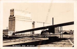 E63/ Churchill Manitoba Canada RPPC Postcard c40s Hudson's Bay Mission