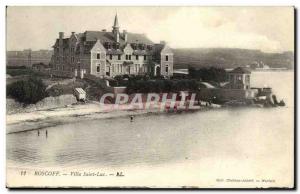 Old Postcard Roscoff Villa Saint Luc