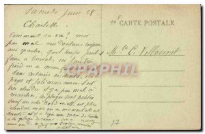 Old Postcard Fouras Both Chenes Ocean Boulevard