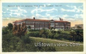 Maywood Park, Industrial High School - Hammond, Indiana IN