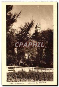 Postcard Old Dungeon Chambery Du Chateau