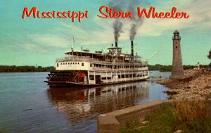 IA - Clinton. Excursion Boat on Mississippi River (Now Museum)