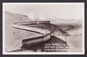 Postcard, United States, Luxury DAYLIGHT, Train Railway