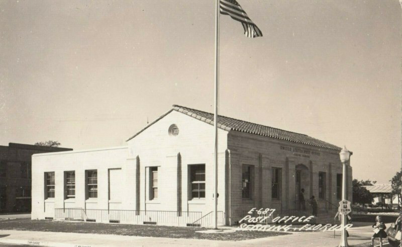 RP: SEBRING  Florida 1940s  Post Office