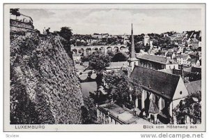 Blick Vom Hohenweg Aus, Luxembourg, 1900-1910s
