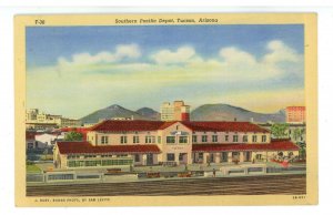 Military - WWII, Southern Pacific Depot, Tucson AZ. Sign Honoring Military