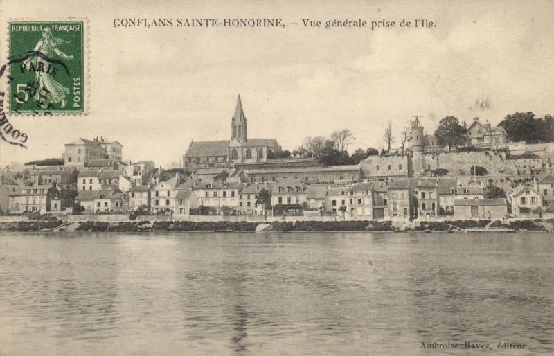 France CPA Conflans-Sainte-Honorie Vue Generale  (Dep.78) Yvelines (c6819)