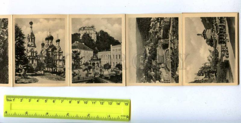 186833 Czech Republic Karlovy Vary 10 cards in booklet