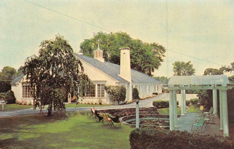 SKANEATELES, NY New York  TICE MOTEL  Roadside  ONONDOGA COUNTY Chrome  Postcard