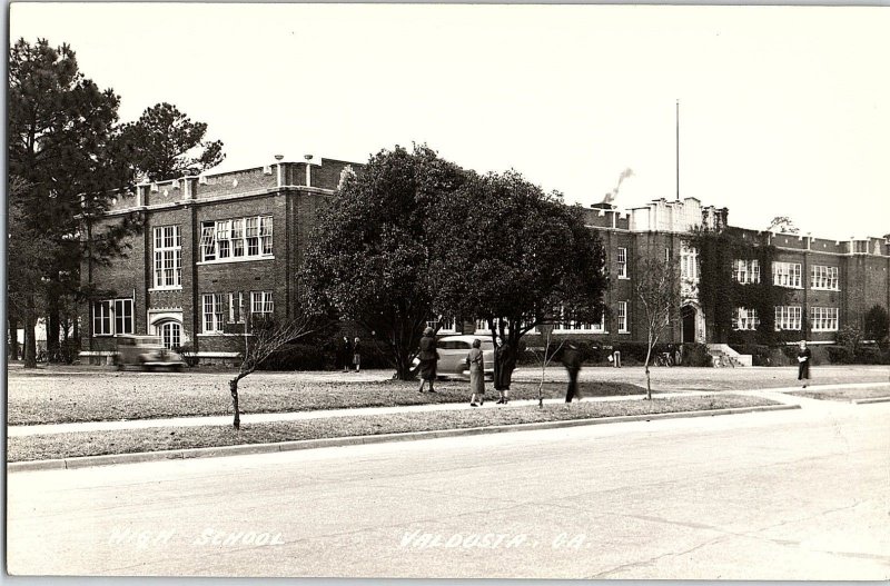 C.1910 RPPC High School, Valdosta, GA Postcard P134 