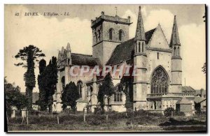 Old Postcard The Church Dives