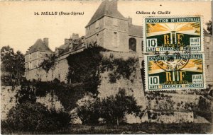 CPA MELLE - Chateau de Chaille (89474)