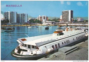 MARBELLA, Costa del Sol, Port, Harbour, Malaga, Andalucia, Spain, 50-70s