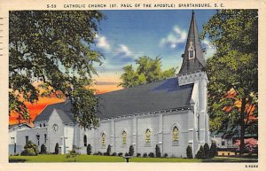 Catholic Church St Paul of the Apostle Spartanburg, SC