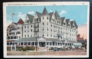 Vintage Postcard 1925 The Monmouth Hotel, Asbury Park, New Jersey