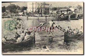 Old Postcard Toulon boasts popular dating from the 15th Game