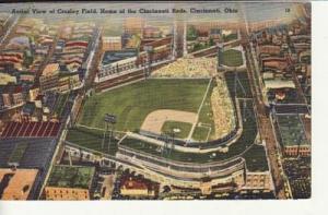 BASEBALL STADIUM  CROSLEY FIELD,  Reds, OH postcard