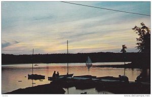 Anchorage At Sunset, Philipsburg, Canada, 1940-1960s